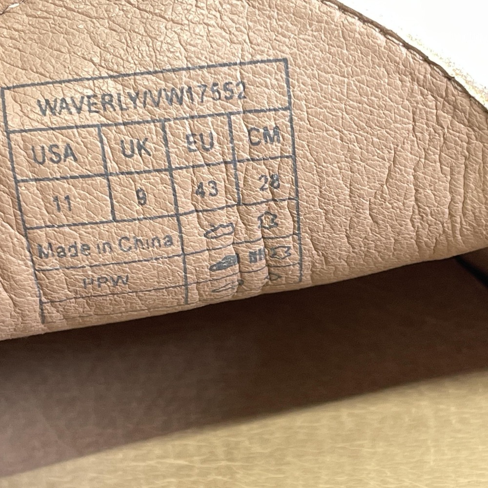 Vionic Waverly Penny Loafers Womens Size 11 Beige Pink Nubuck Moc Toe Shoes - Picture 10 of 10